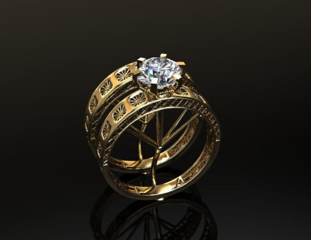 60 Pair RIngs STL Files