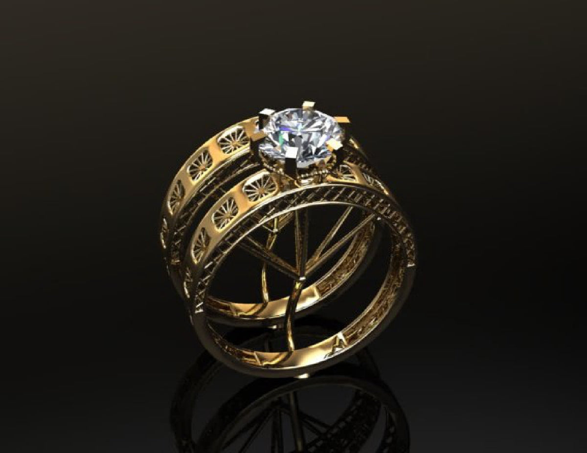 60 Pair RIngs STL Files