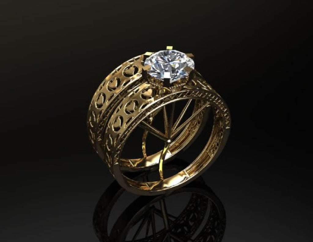60 Pair RIngs STL Files