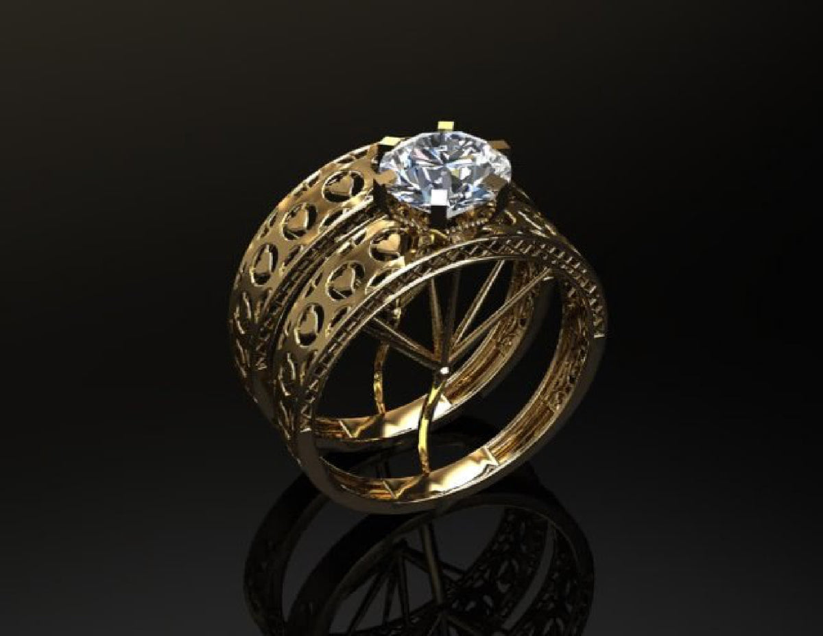 60 Pair RIngs STL Files