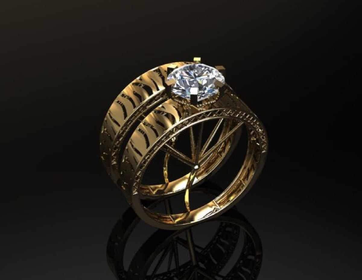 60 Pair RIngs STL Files