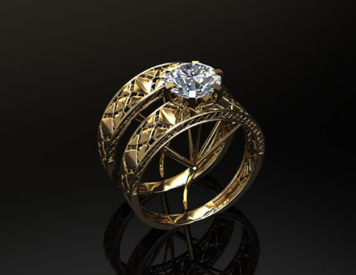 60 Pair RIngs STL Files