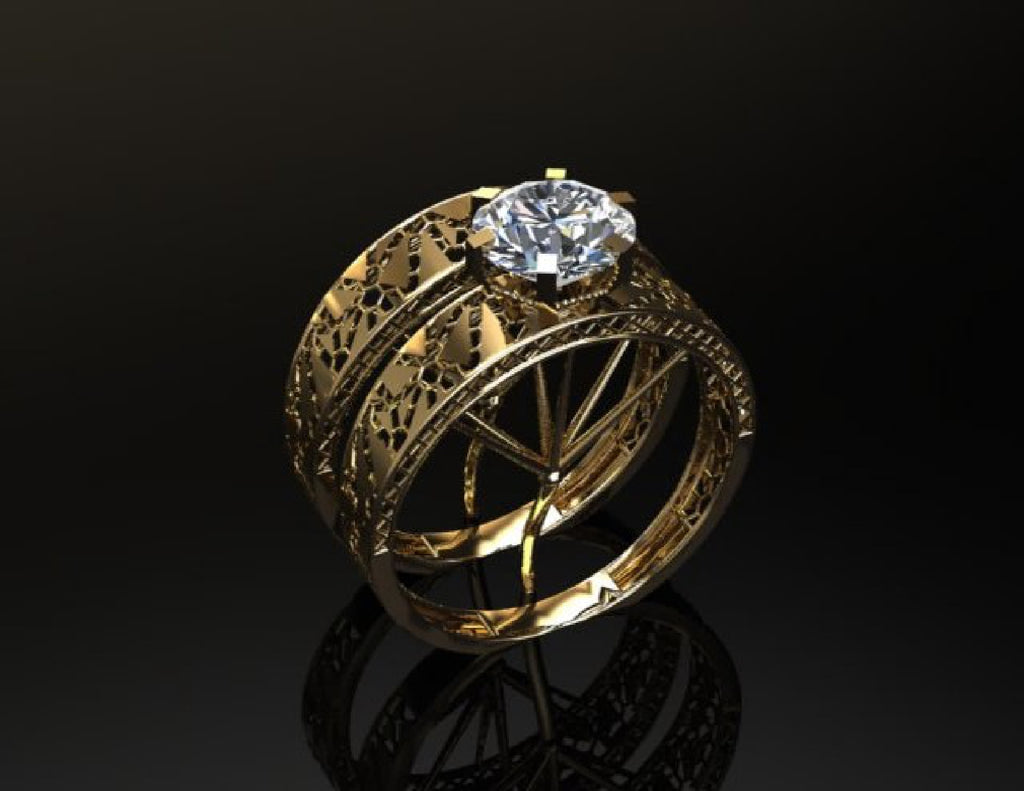 60 Pair RIngs STL Files