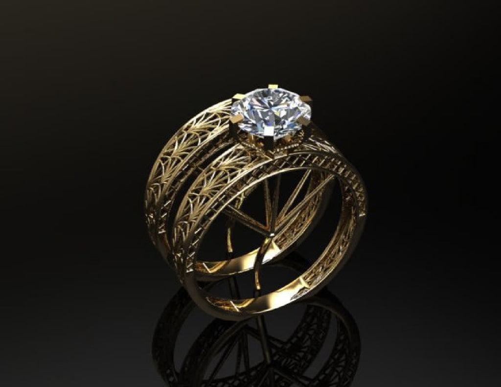 60 Pair RIngs STL Files
