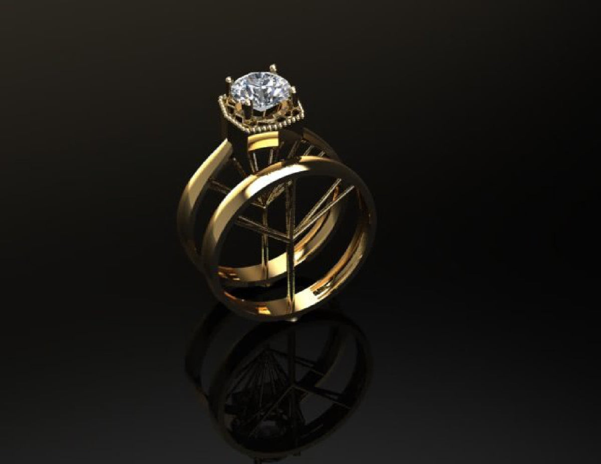 60 Pair RIngs STL Files