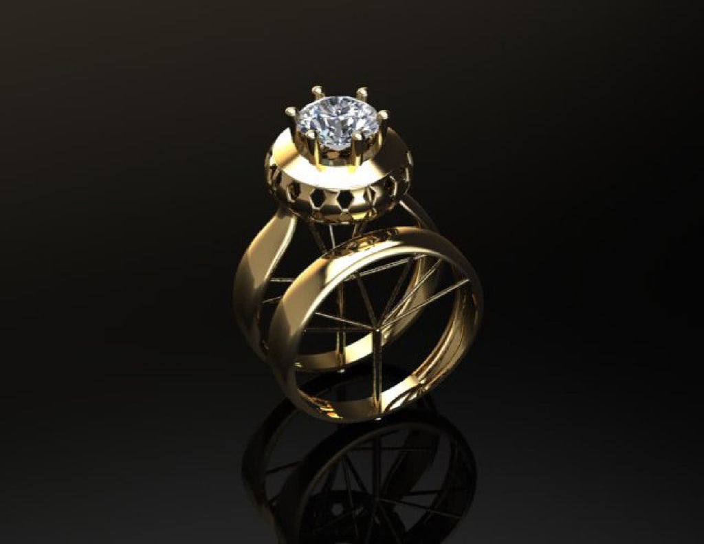 60 Pair RIngs STL Files