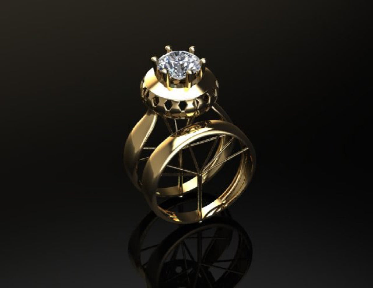 60 Pair RIngs STL Files