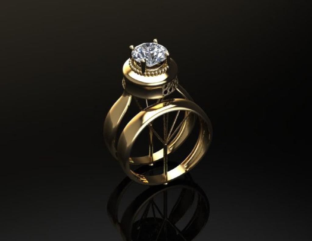 60 Pair RIngs STL Files