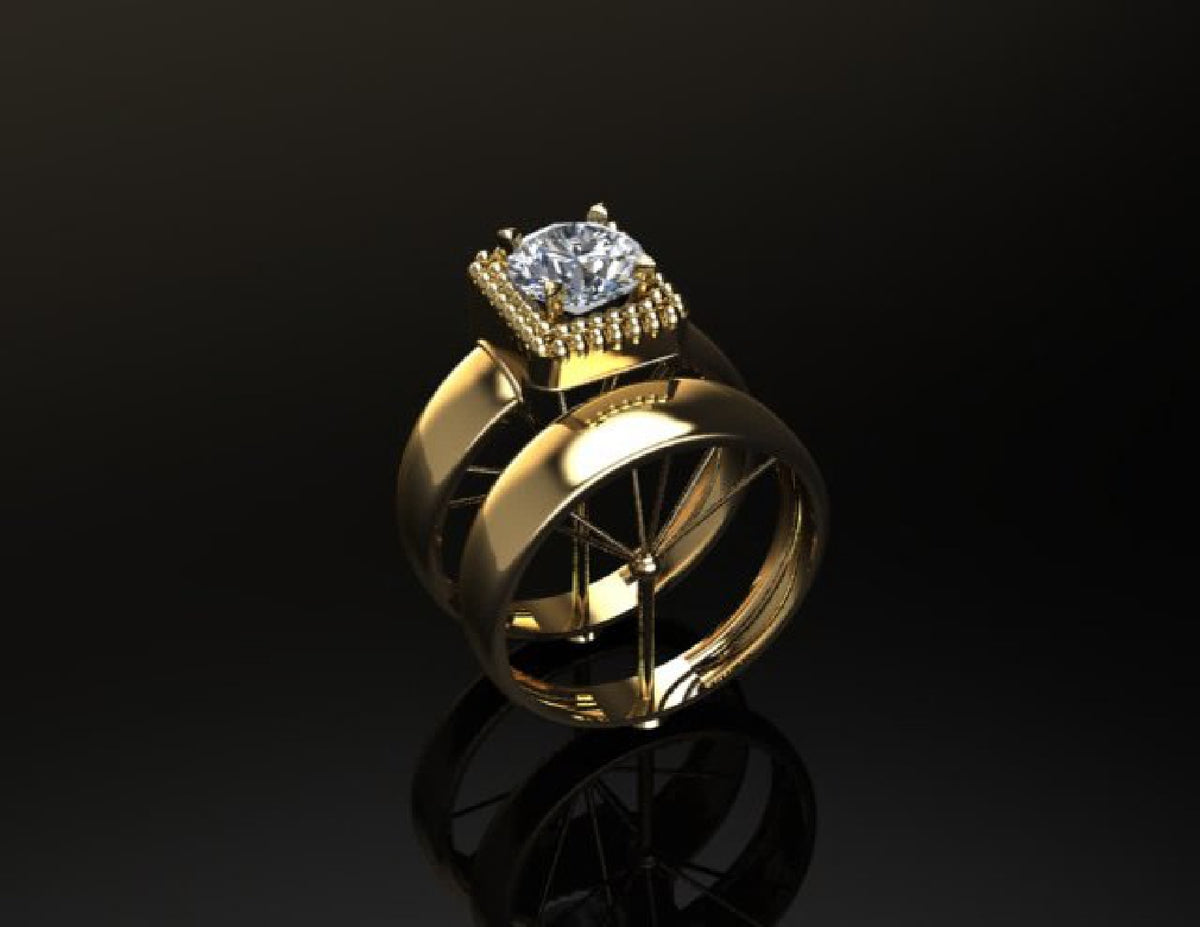 60 Pair RIngs STL Files