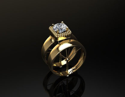 60 Pair RIngs STL Files