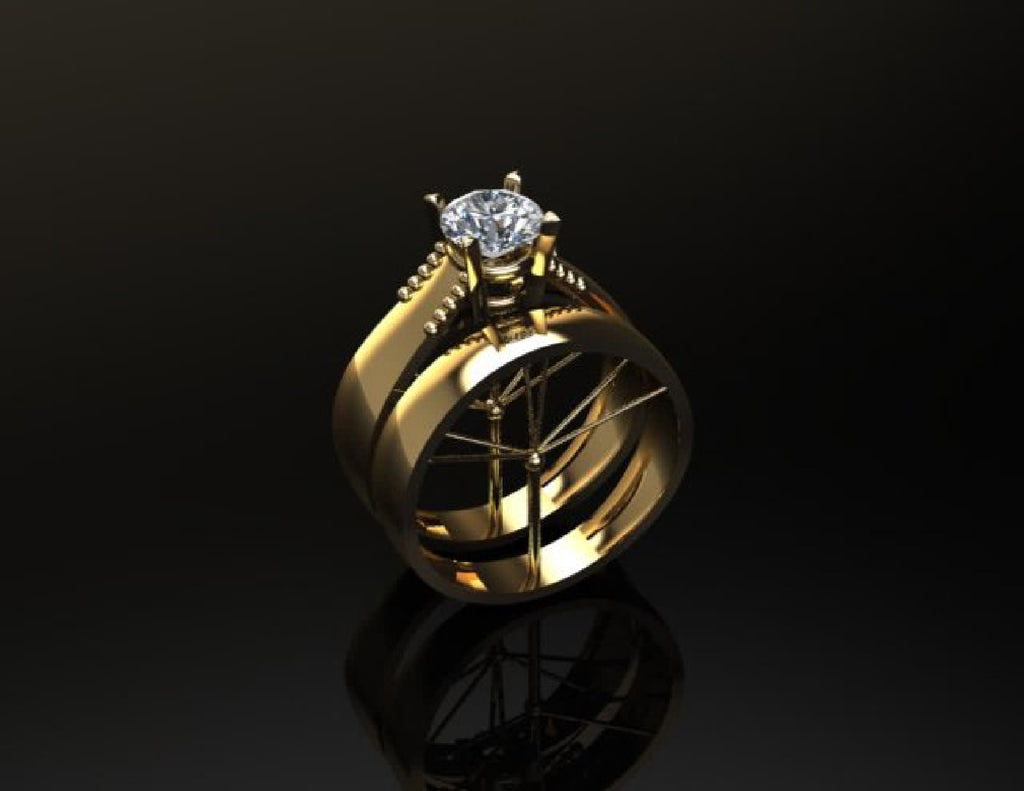 60 Pair RIngs STL Files