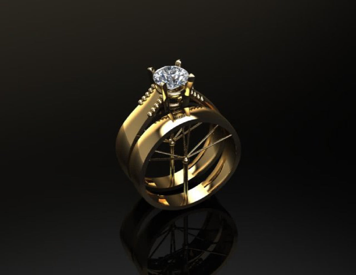 60 Pair RIngs STL Files