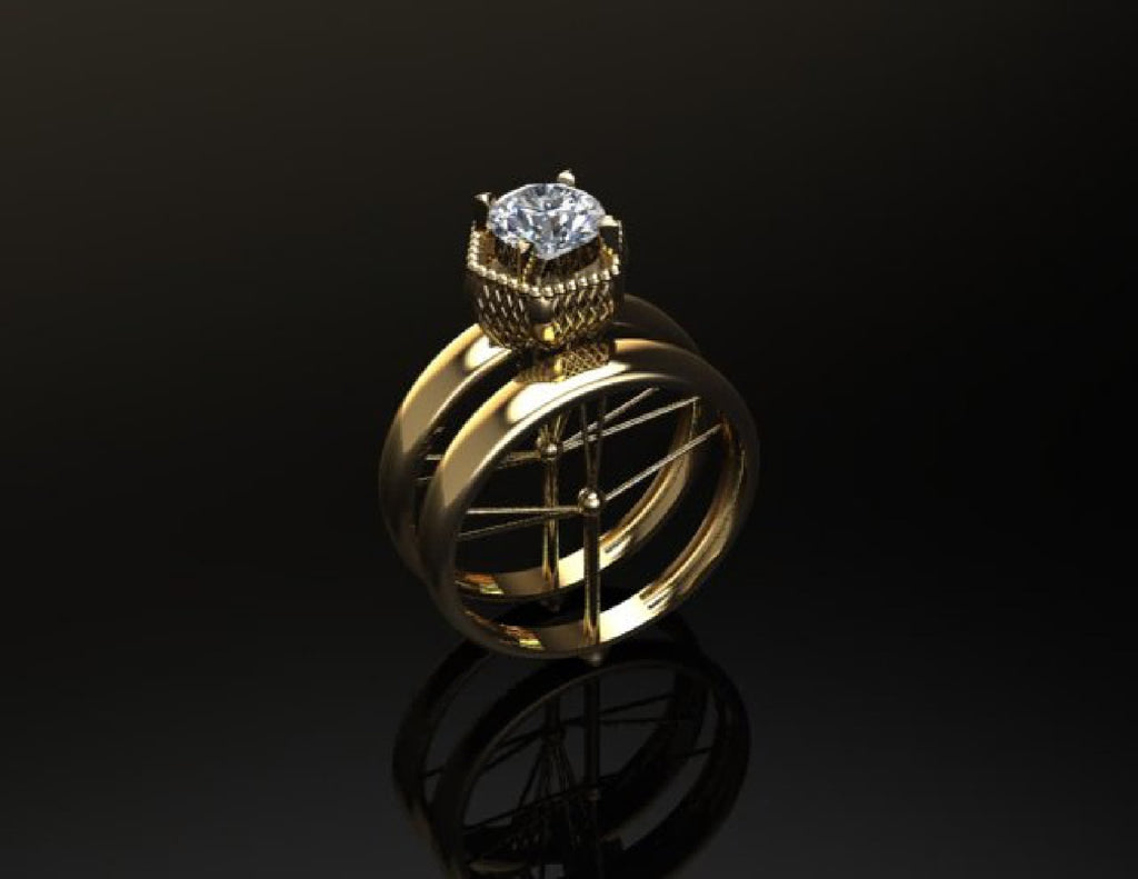 60 Pair RIngs STL Files