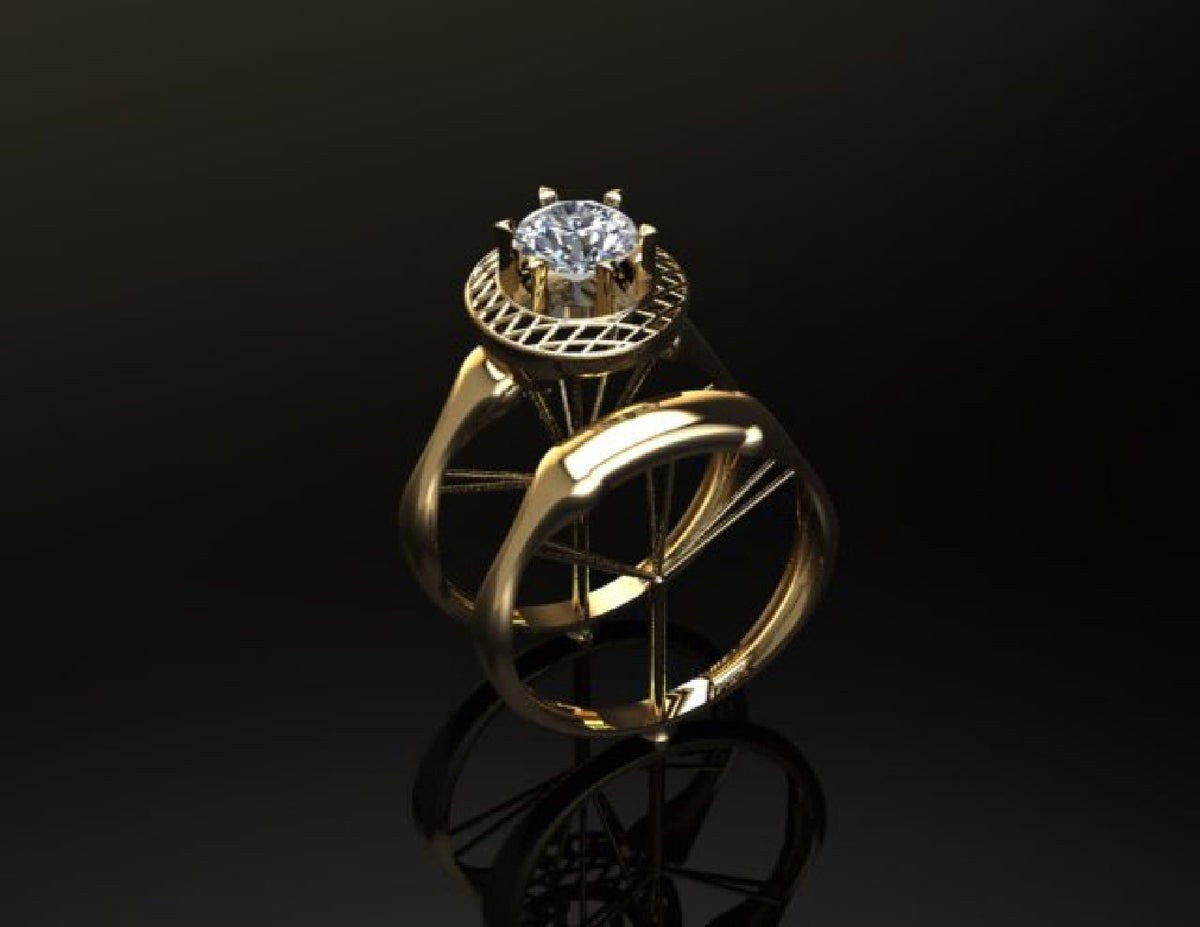 60 Pair RIngs STL Files