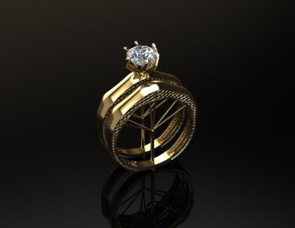 60 Pair RIngs STL Files