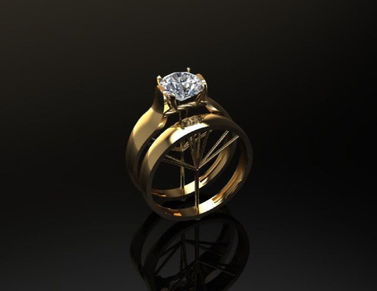 60 Pair RIngs STL Files
