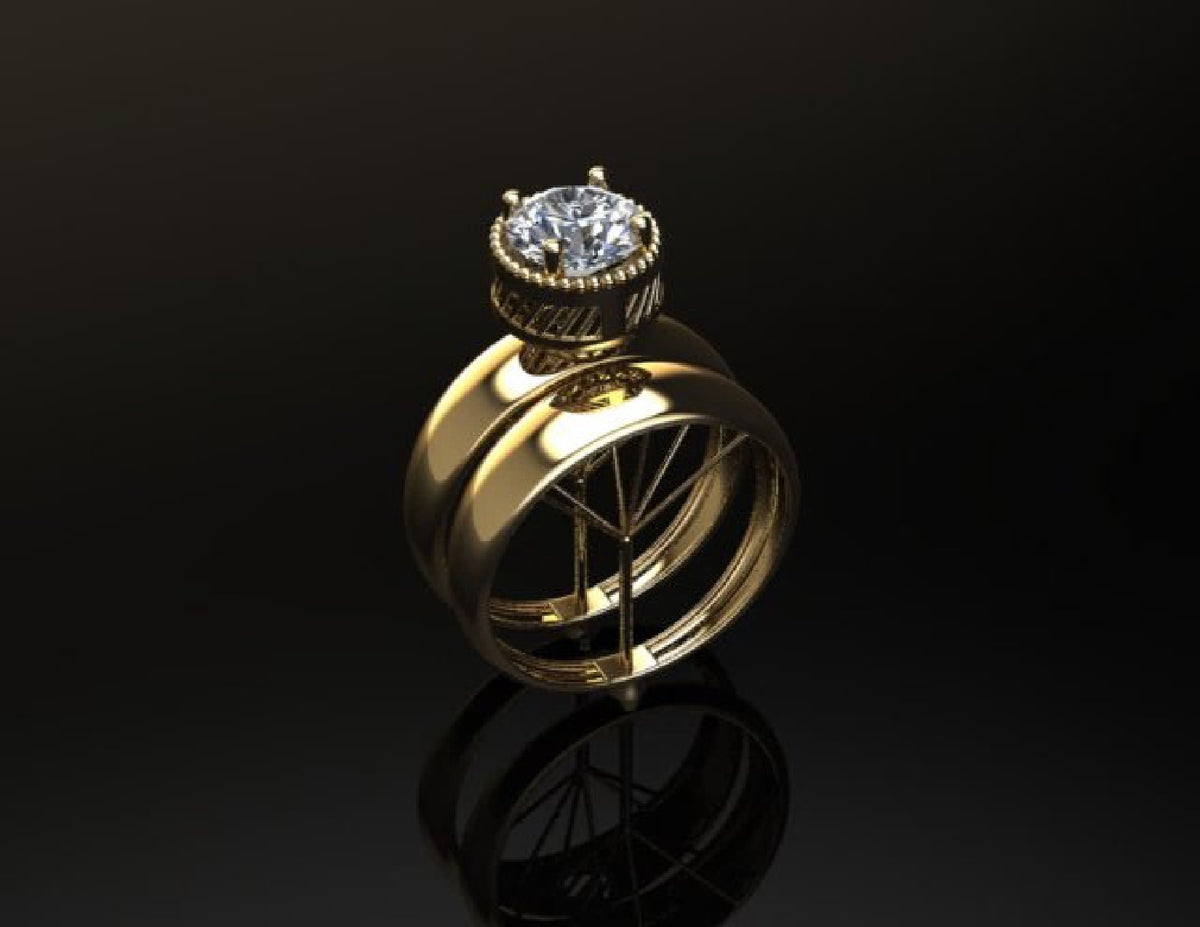 60 Pair RIngs STL Files