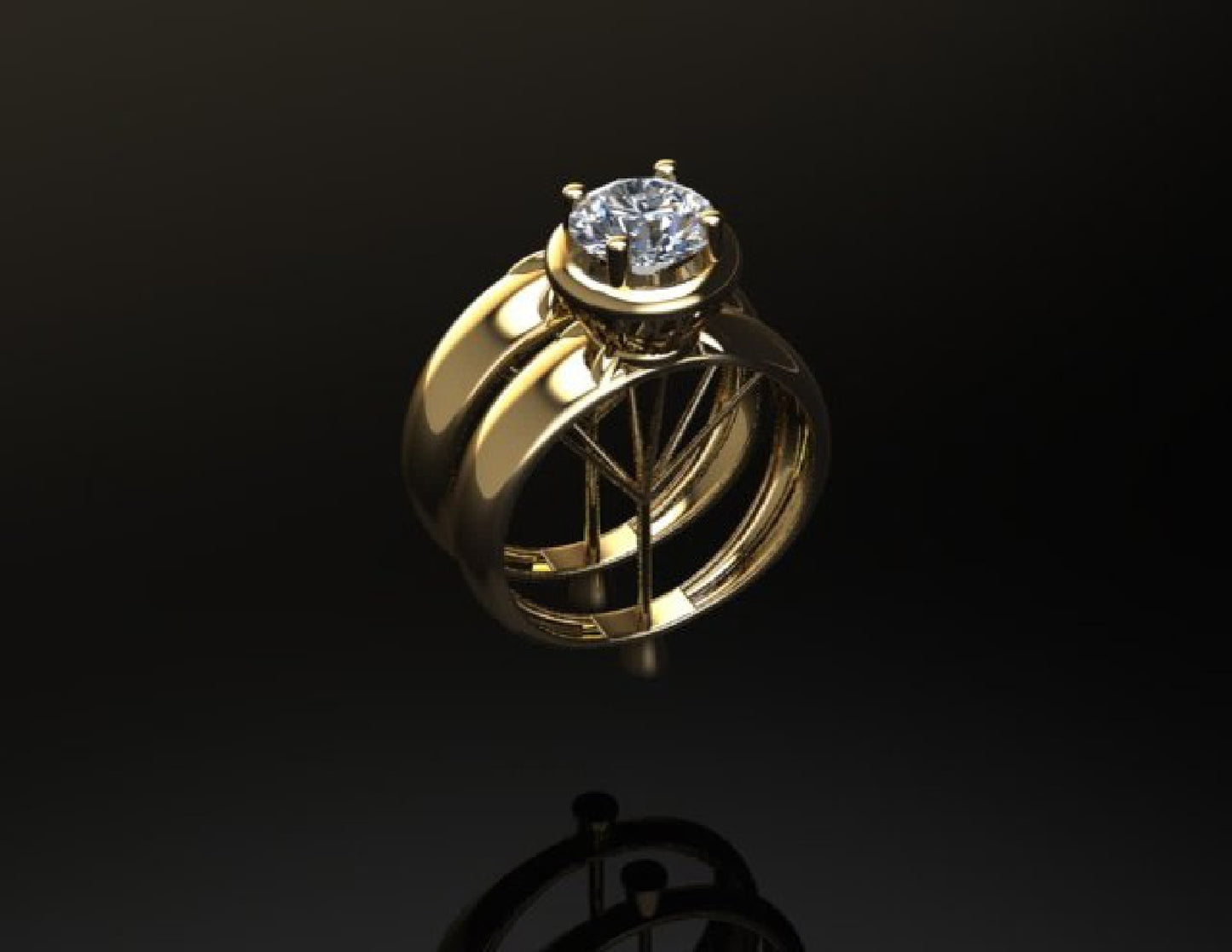 60 Pair RIngs STL Files
