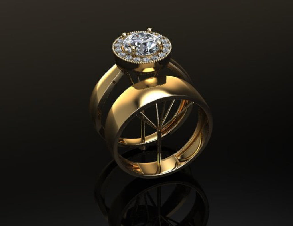60 Pair RIngs STL Files