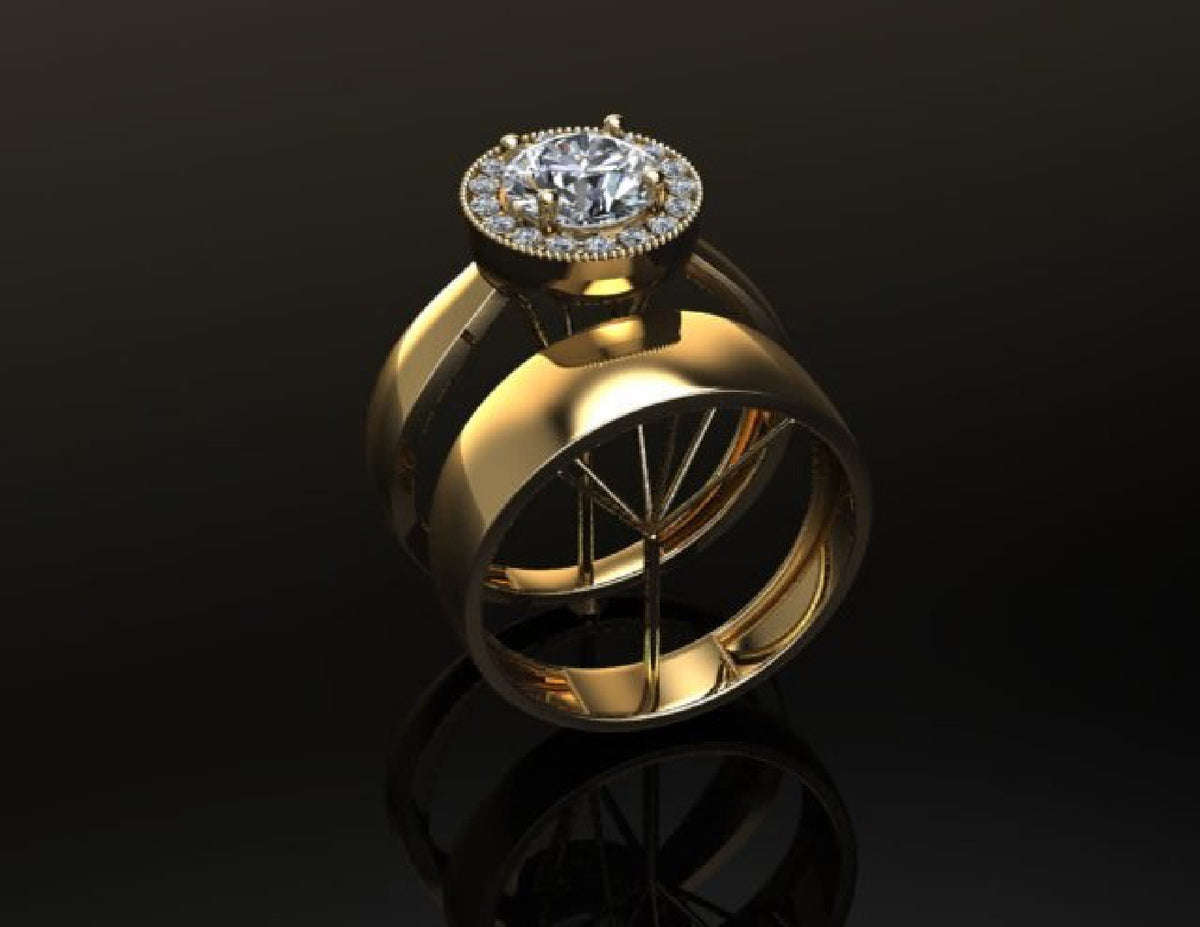 60 Pair RIngs STL Files