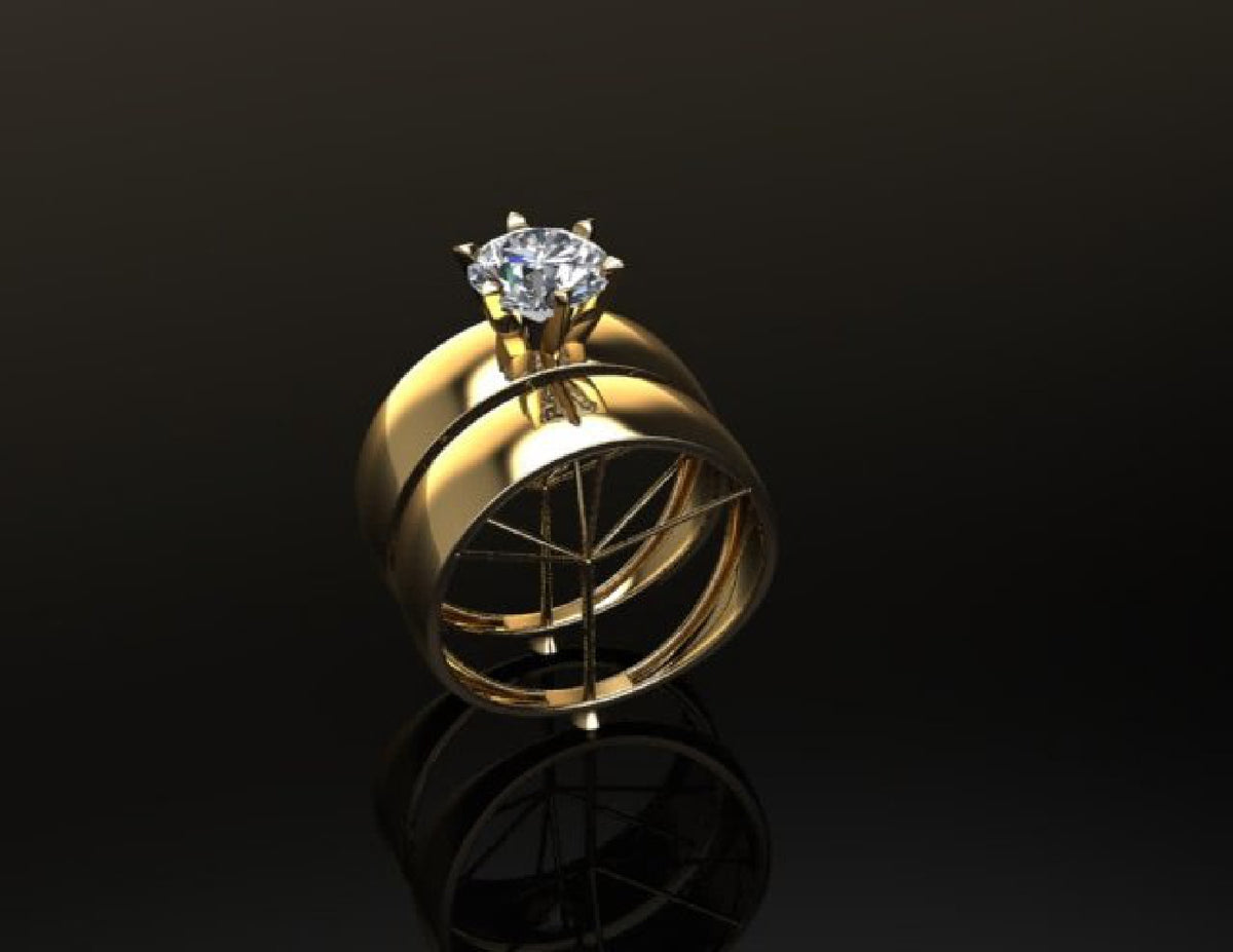 60 Pair RIngs STL Files