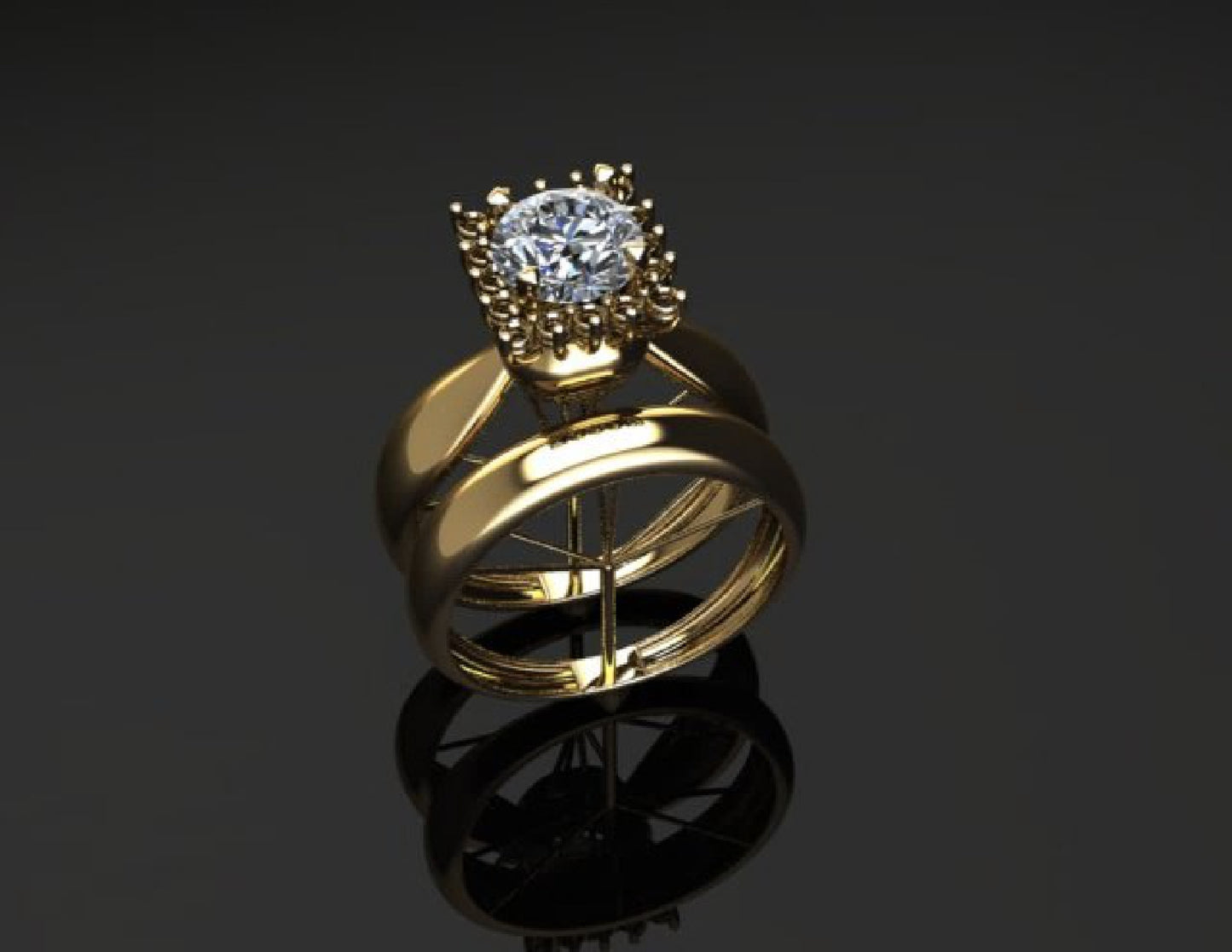 60 Pair RIngs STL Files