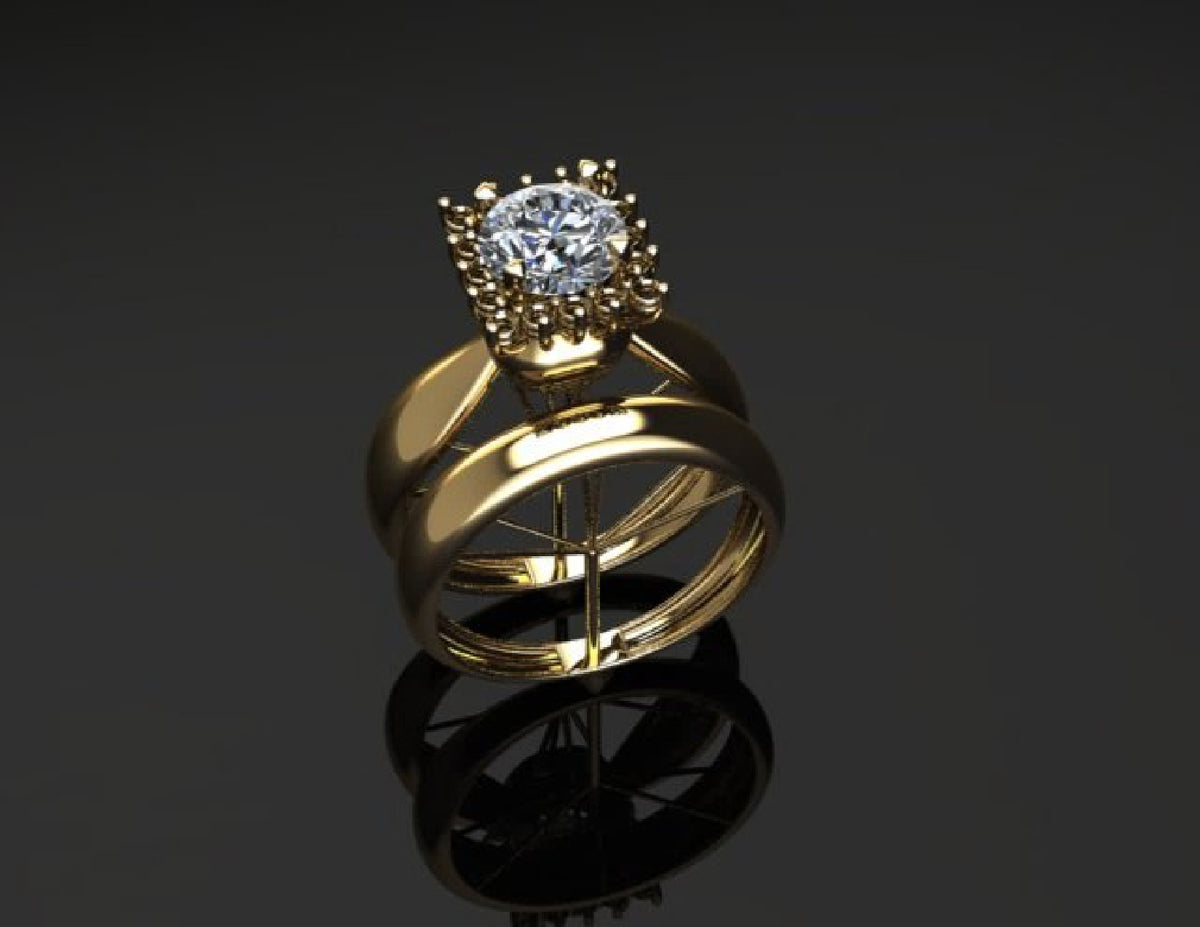 60 Pair RIngs STL Files
