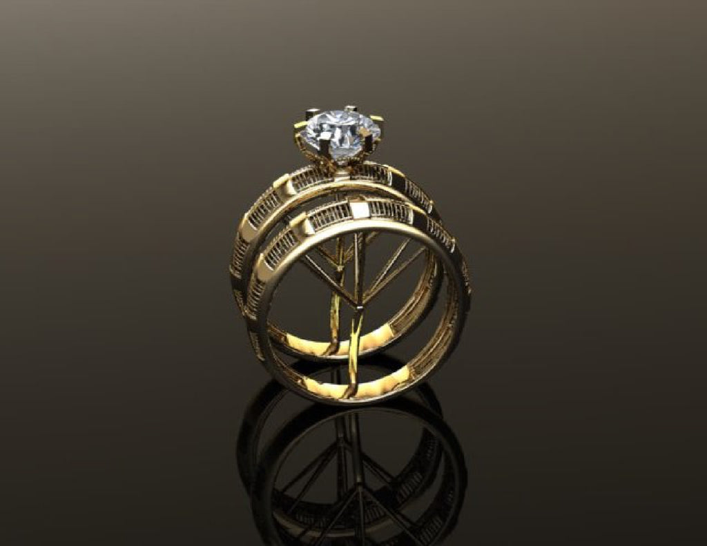 60 Pair RIngs STL Files