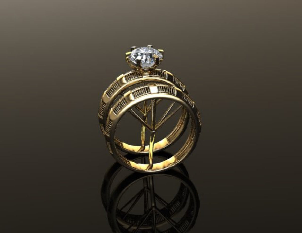 60 Pair RIngs STL Files