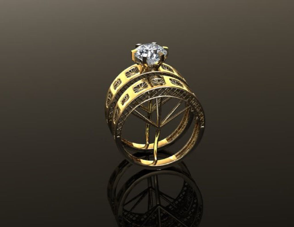 60 Pair RIngs STL Files