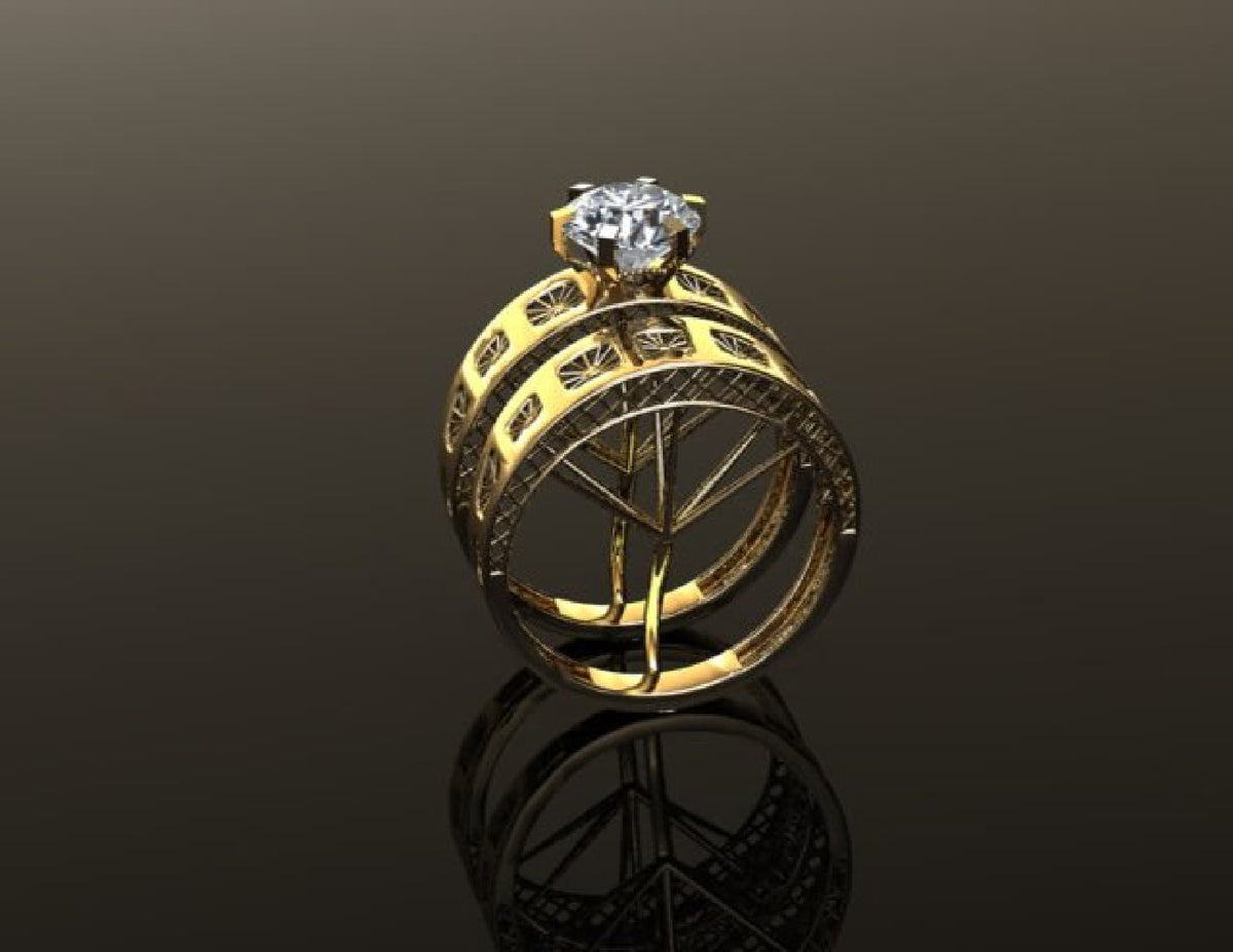 60 Pair RIngs STL Files