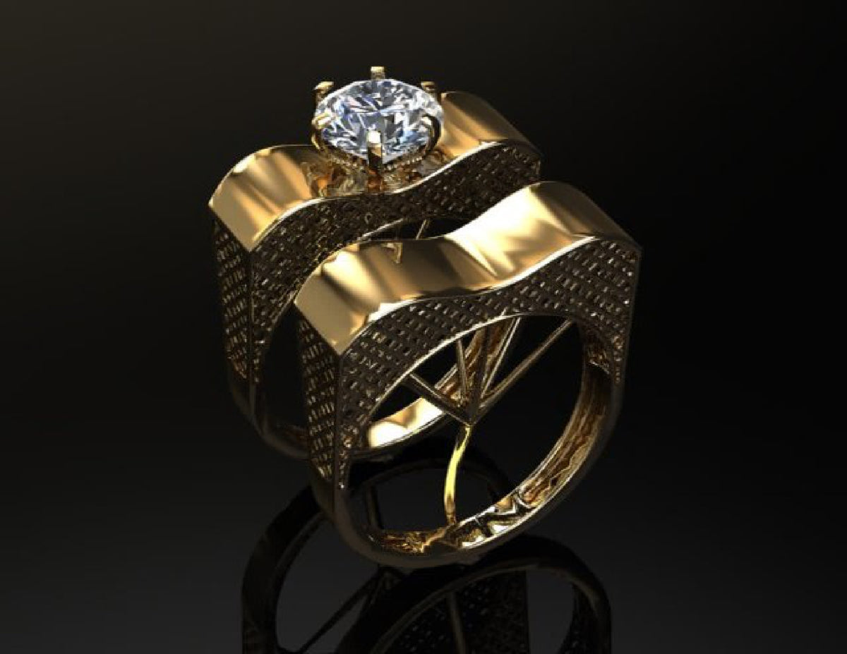 60 Pair RIngs STL Files