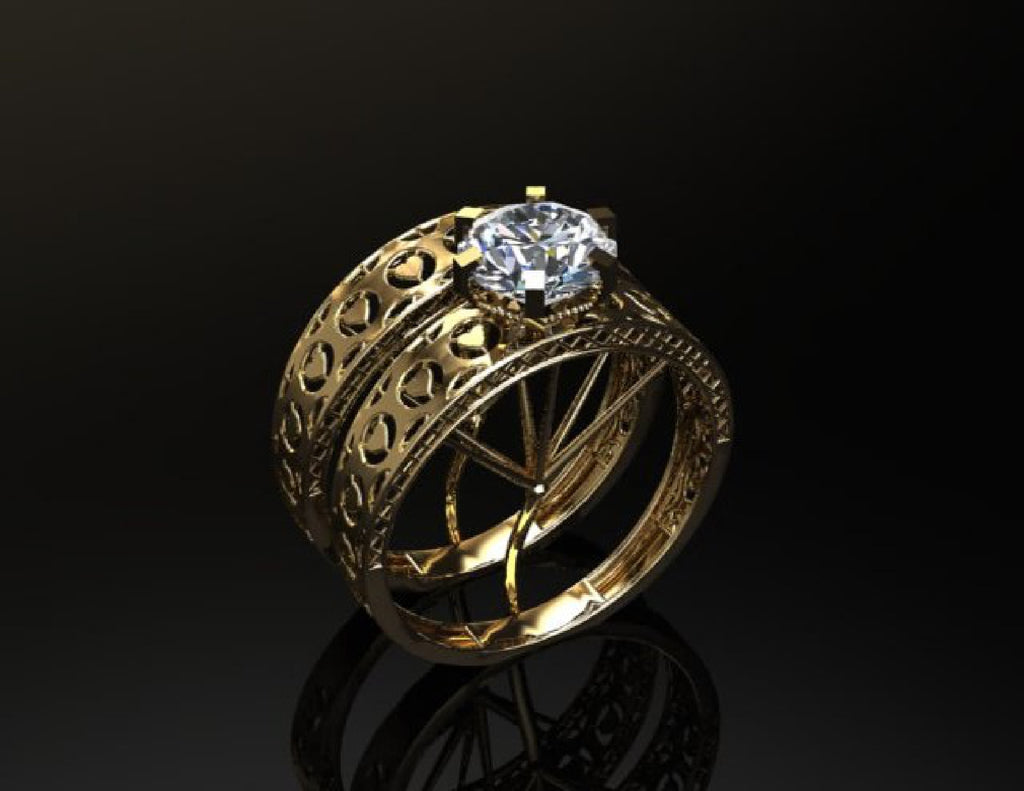 60 Pair RIngs STL Files