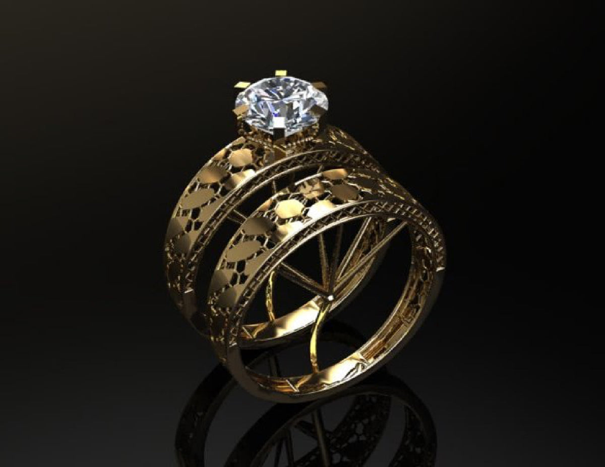 60 Pair RIngs STL Files