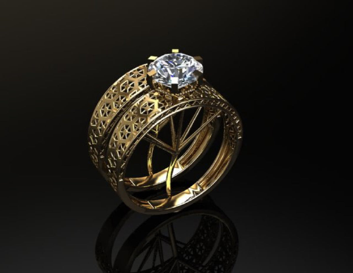 60 Pair RIngs STL Files