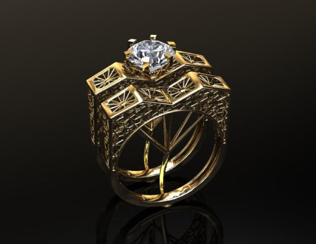 60 Pair RIngs STL Files