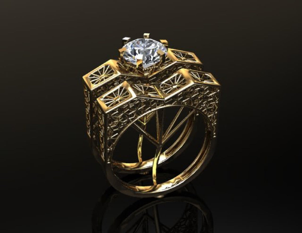 60 Pair RIngs STL Files