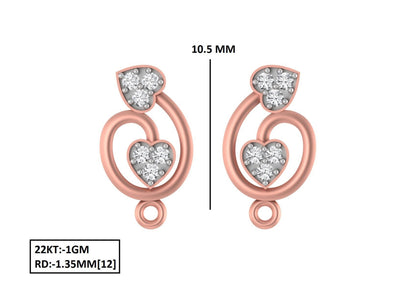 70 Lightweight Small Earrings STL & 3DM Files