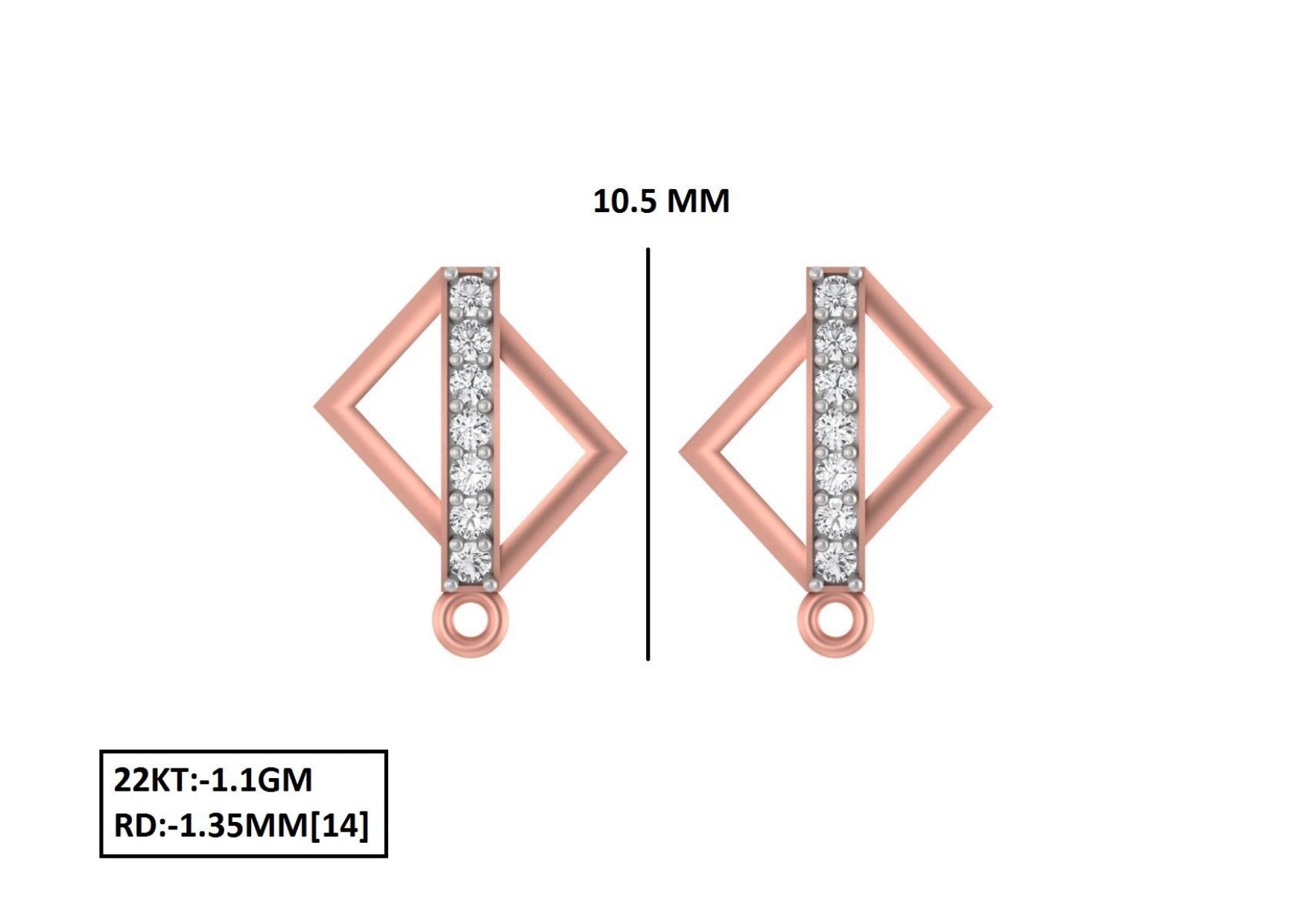 70 Lightweight Small Earrings STL & 3DM Files