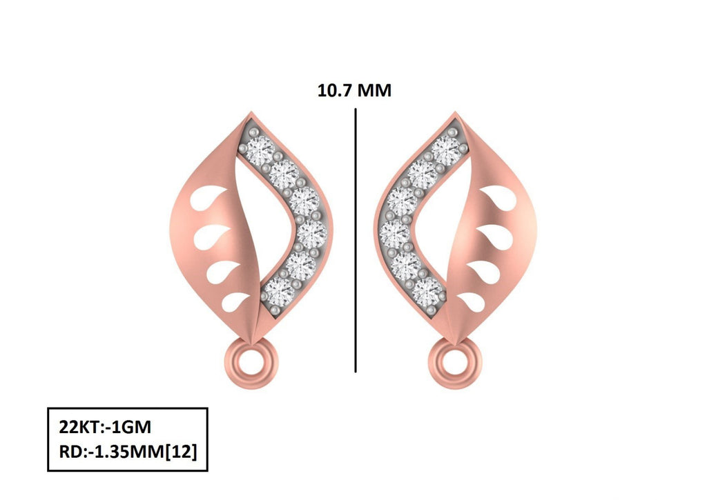 70 Lightweight Small Earrings STL & 3DM Files