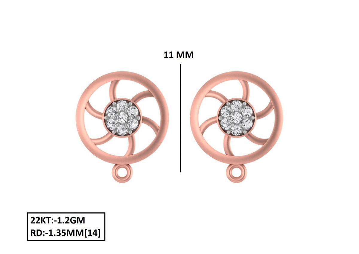 70 Lightweight Small Earrings STL & 3DM Files