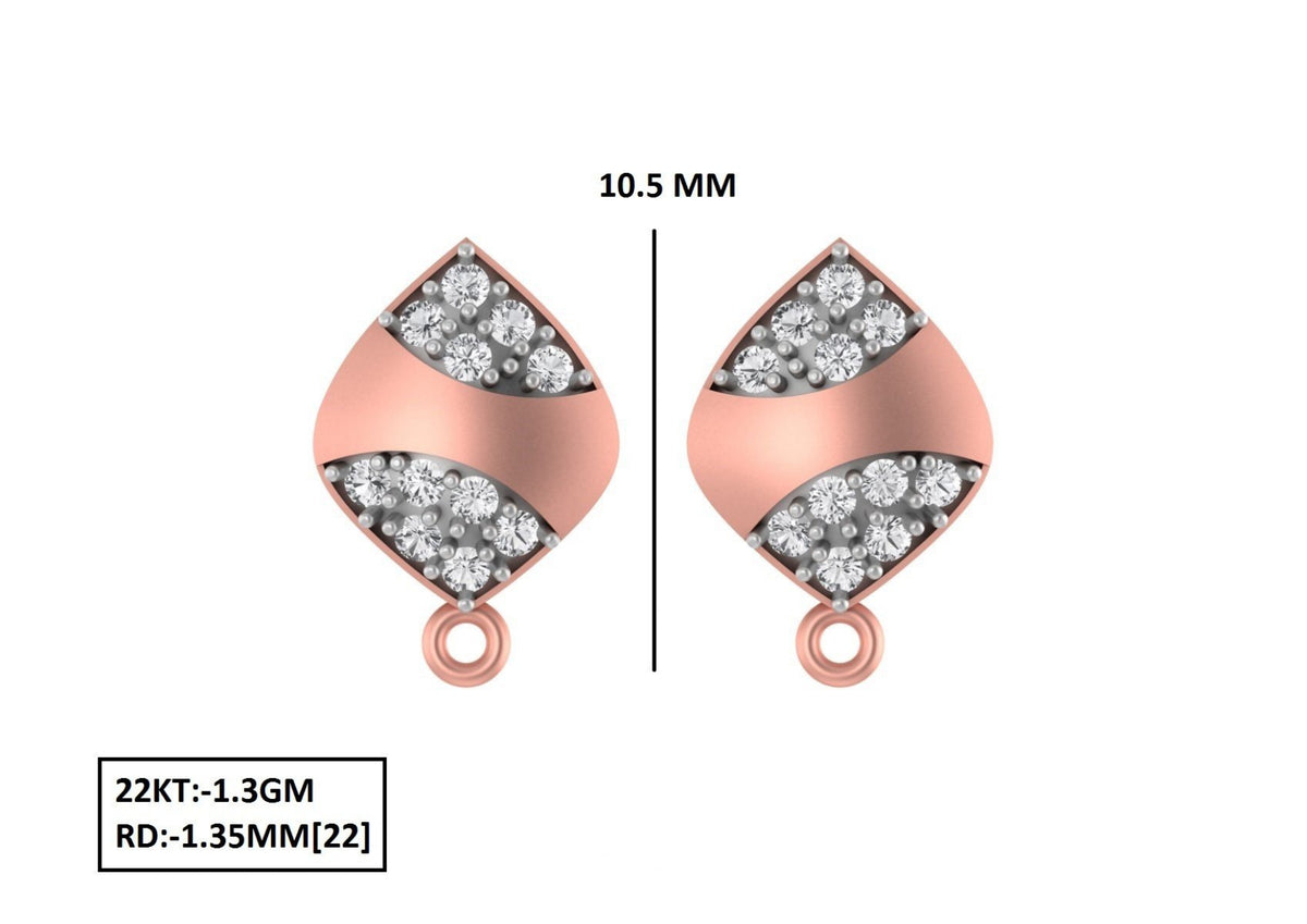 70 Lightweight Small Earrings STL & 3DM Files