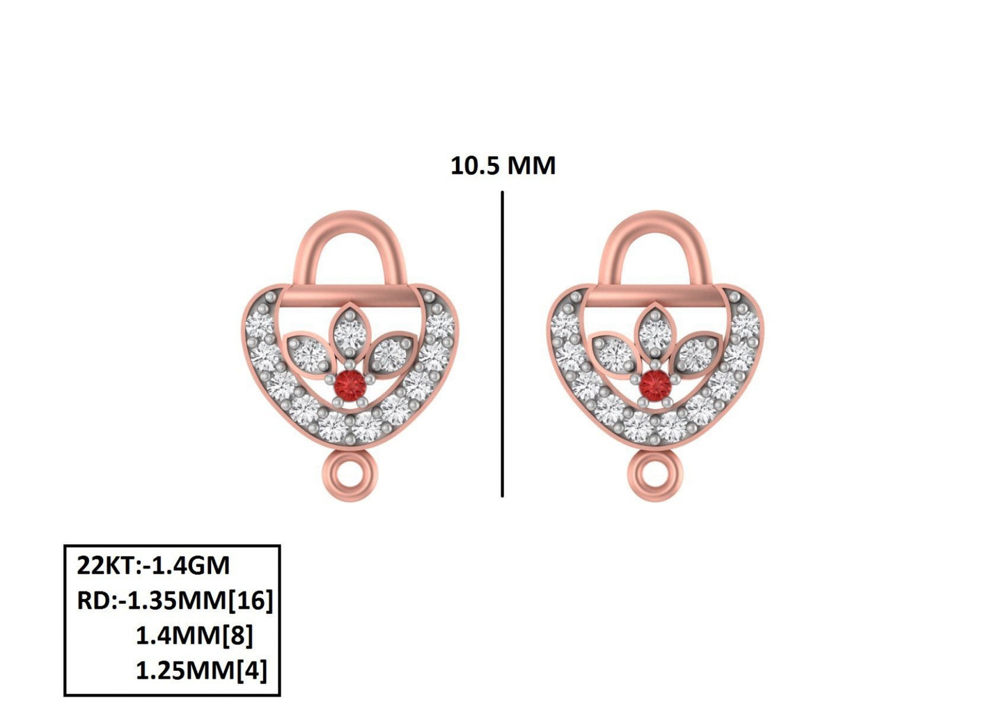 70 Lightweight Small Earrings STL & 3DM Files
