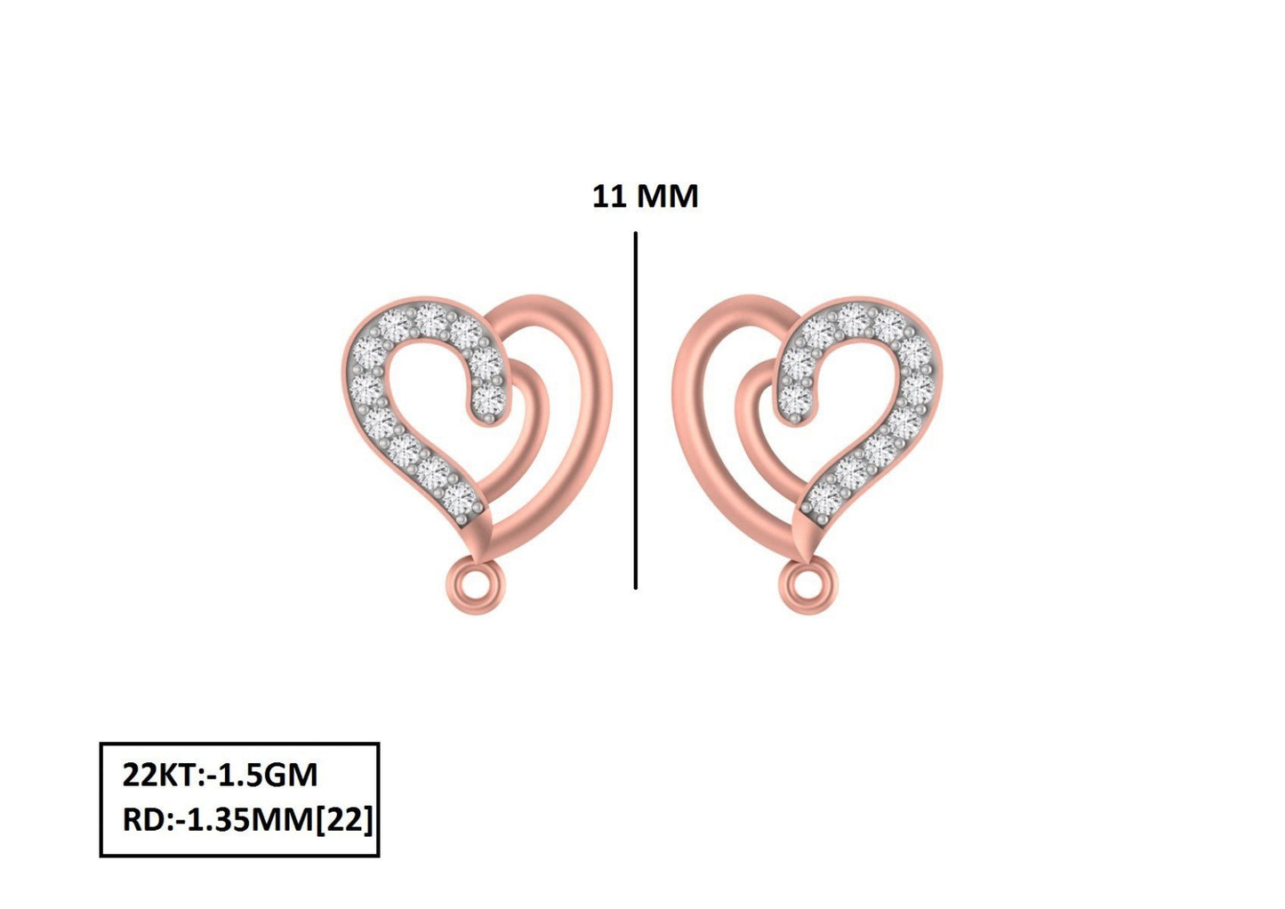 70 Lightweight Small Earrings STL & 3DM Files