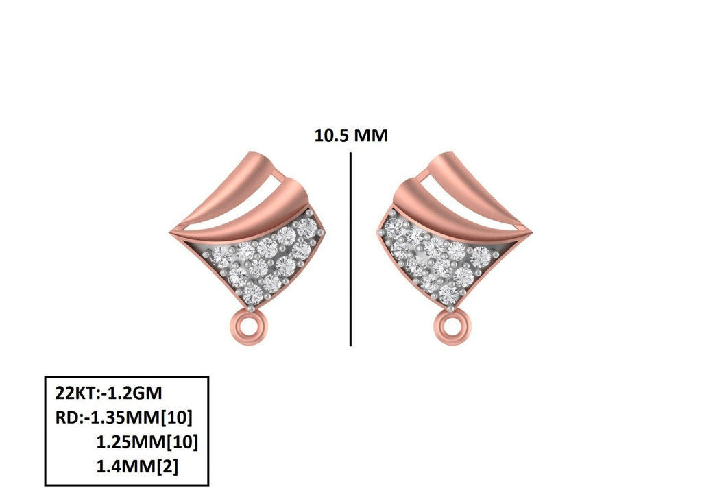 70 Lightweight Small Earrings STL & 3DM Files
