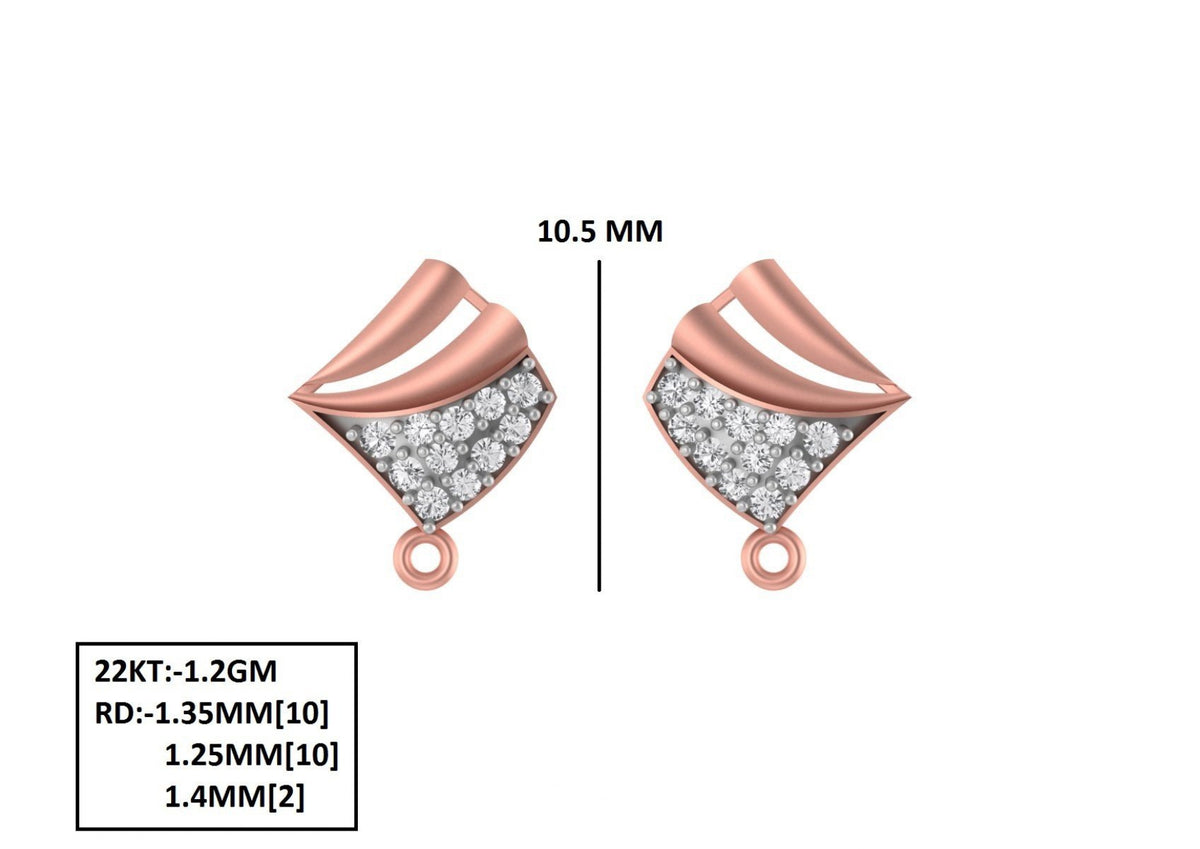 70 Lightweight Small Earrings STL & 3DM Files