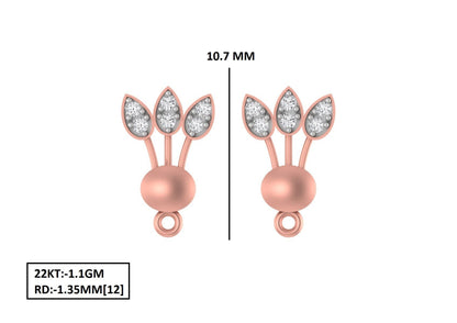 70 Lightweight Small Earrings STL & 3DM Files