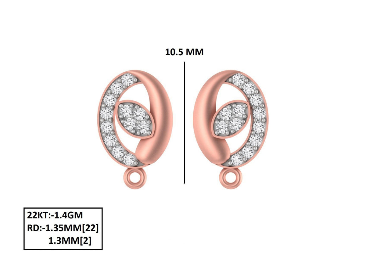 70 Lightweight Small Earrings STL & 3DM Files