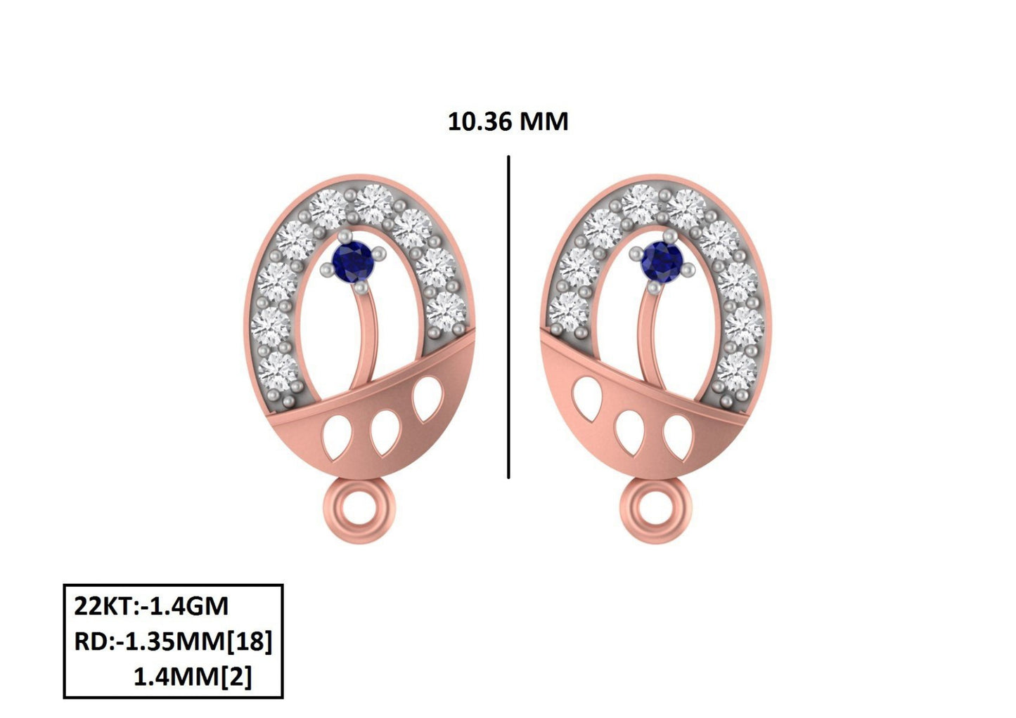 70 Lightweight Small Earrings STL & 3DM Files