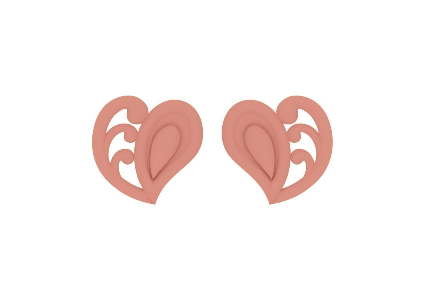 70 Lightweight Small Earrings STL & 3DM Files